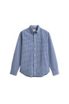 Gant Mens Blue Gingham Classic Poplin Shirt