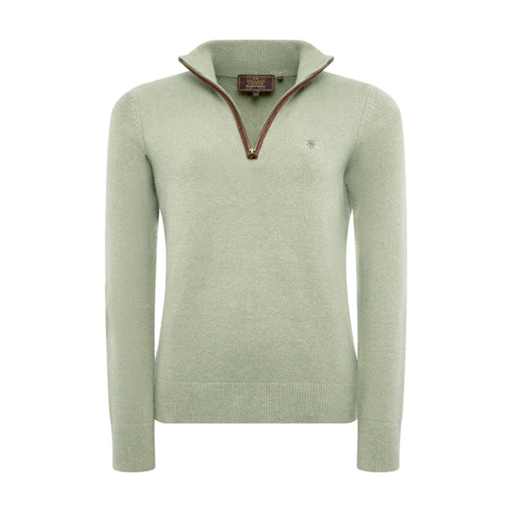 Country Quarter Zip Knit Jumper