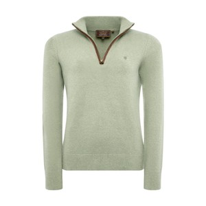Country Quarter Zip Knit Jumper