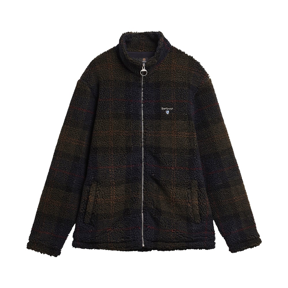 Tartan Zip Through Fleece
