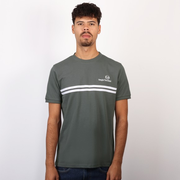 Sergio Tacchini Mens Grey New Supermac T-Shirt main image