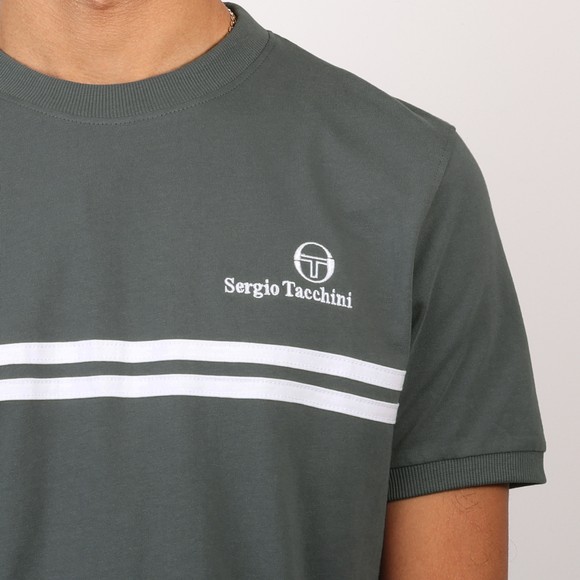 Sergio Tacchini Mens Grey New Supermac T-Shirt main image