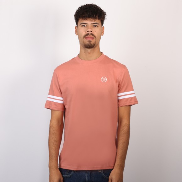 Sergio Tacchini Mens Pink Grello T-Shirt main image