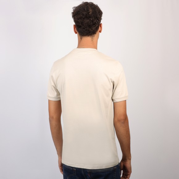 Sergio Tacchini Mens Beige New Supermac T-Shirt main image