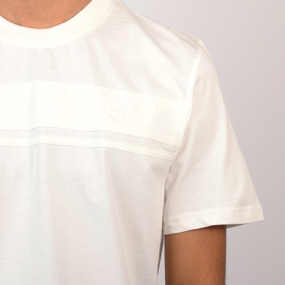 Sergio Tacchini Mens Off-White Tonal Dama T-Shirt main image