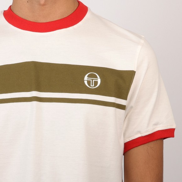 Sergio Tacchini Mens Off-White Master T-Shirt main image