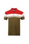 Sergio Tacchini Mens Green New Young Line Polo Shirt