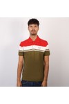 Sergio Tacchini Mens Green New Young Line Polo Shirt