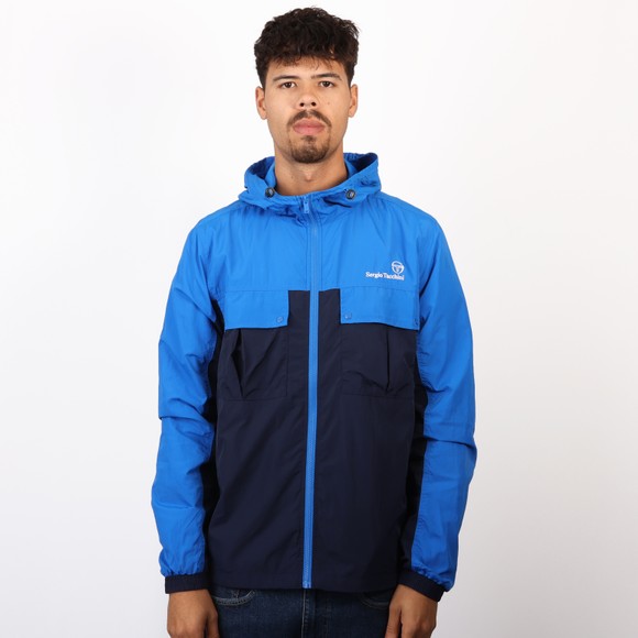 Sergio Tacchini Mens Blue Alba Hooded Jacket main image