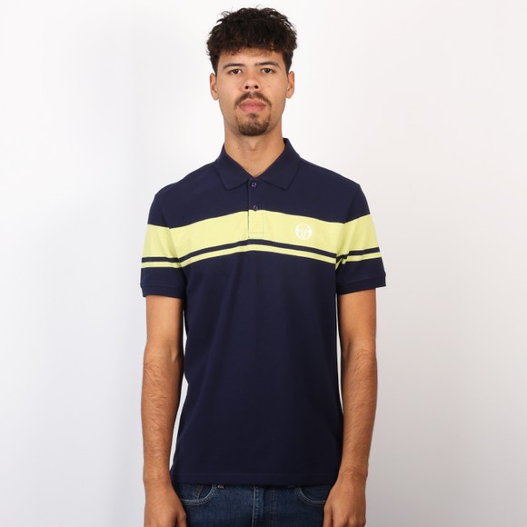 Sergio Tacchini Mens Blue New Young Line Polo Shirt main image