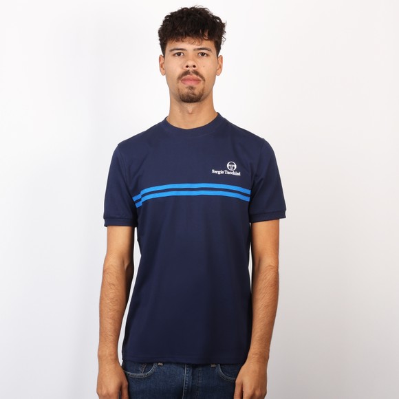 Sergio Tacchini Mens Blue New Supermac T-Shirt main image