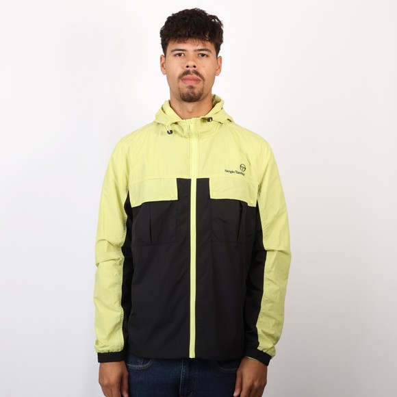 Sergio Tacchini Mens Green Alba Hooded Jacket main image