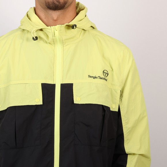 Sergio Tacchini Mens Green Alba Hooded Jacket main image