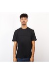 Sergio Tacchini Mens Black Tonal Dama T-Shirt
