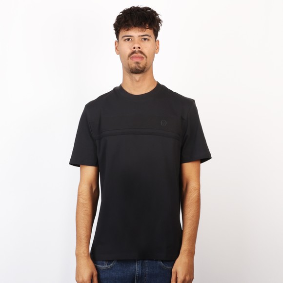 Sergio Tacchini Mens Black Tonal Dama T-Shirt main image