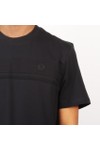 Sergio Tacchini Mens Black Tonal Dama T-Shirt