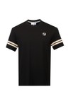 Sergio Tacchini Mens Black Grello T-Shirt