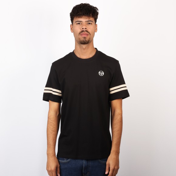 Sergio Tacchini Mens Black Grello T-Shirt main image
