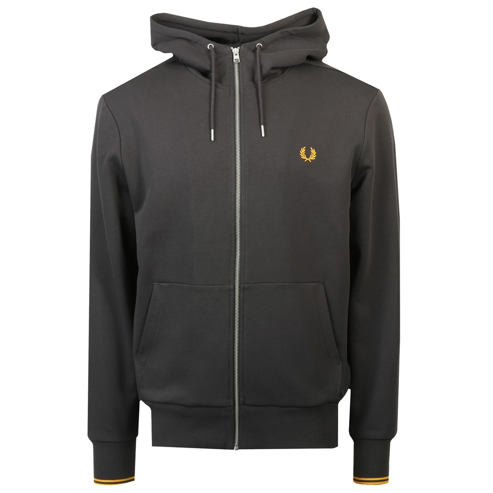 Hooded Zip Through Sweatshirt