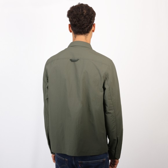 Fred Perry Mens Green Ripstop Pocket Overshirt #4