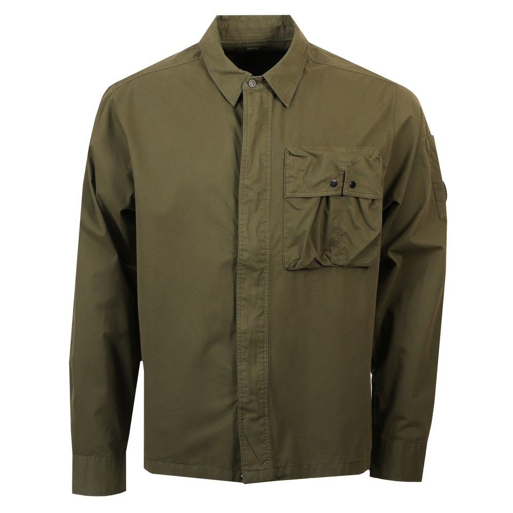 Gabardine Long Sleeve Shirt