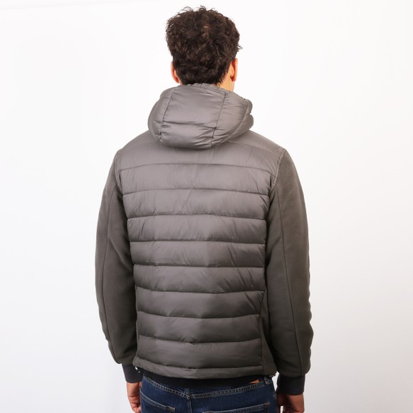 Sandbanks Mens Grey Outlander Hybrid Puffer Jacket #4