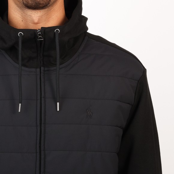 Polo Ralph Lauren Mens Black Hybrid Full Zip Sweat #3