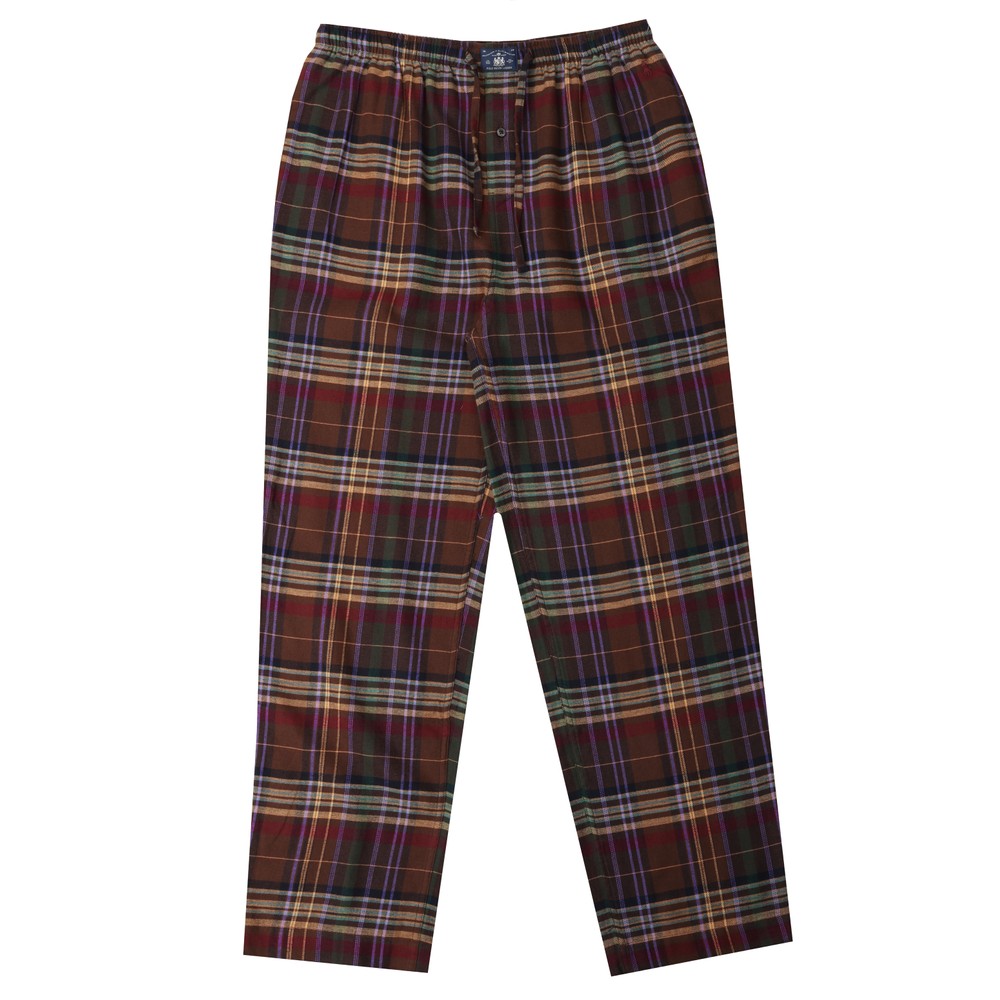 Flannel Checked Pyjama Bottoms