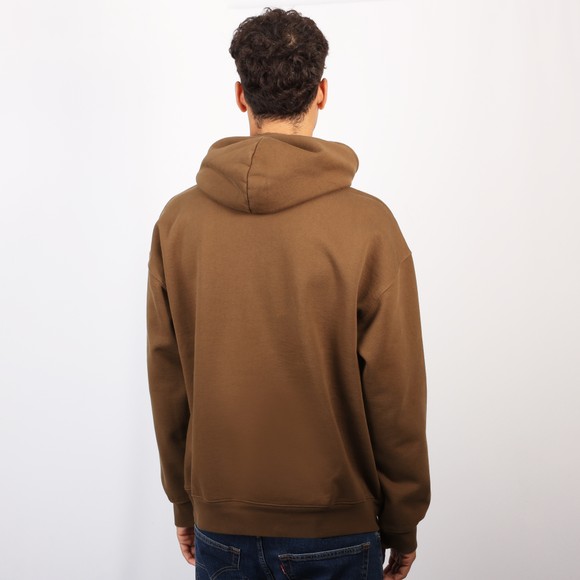 Levi's ® Mens Brown Workwear Overhead Hoodie #4