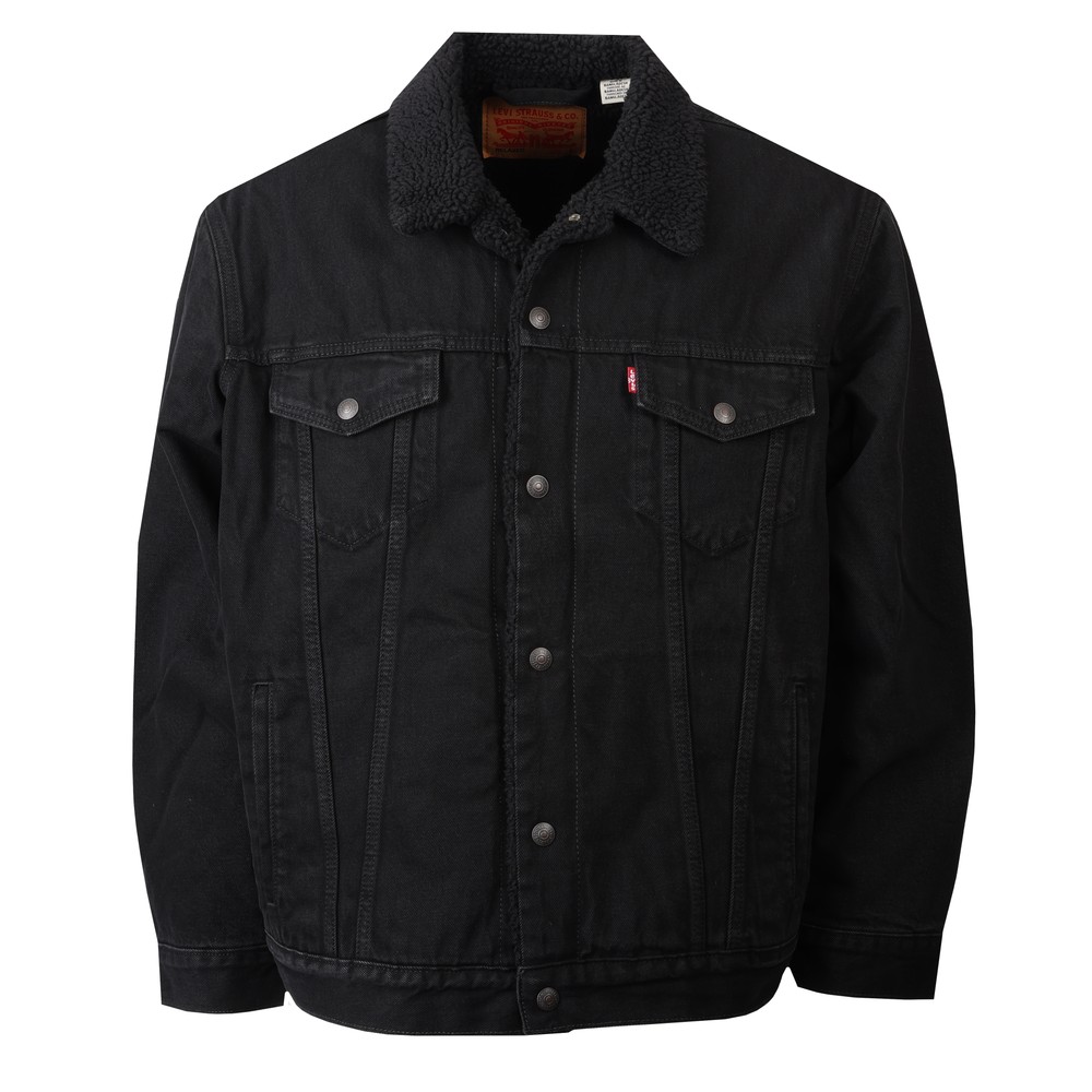 Relaxed Sherpa Trucker Jacket