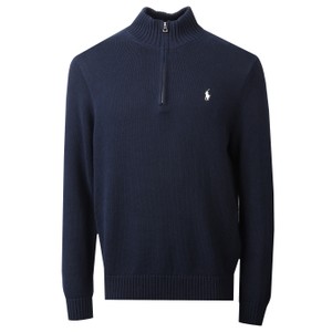 Cotton Quarter-Zip Jumper