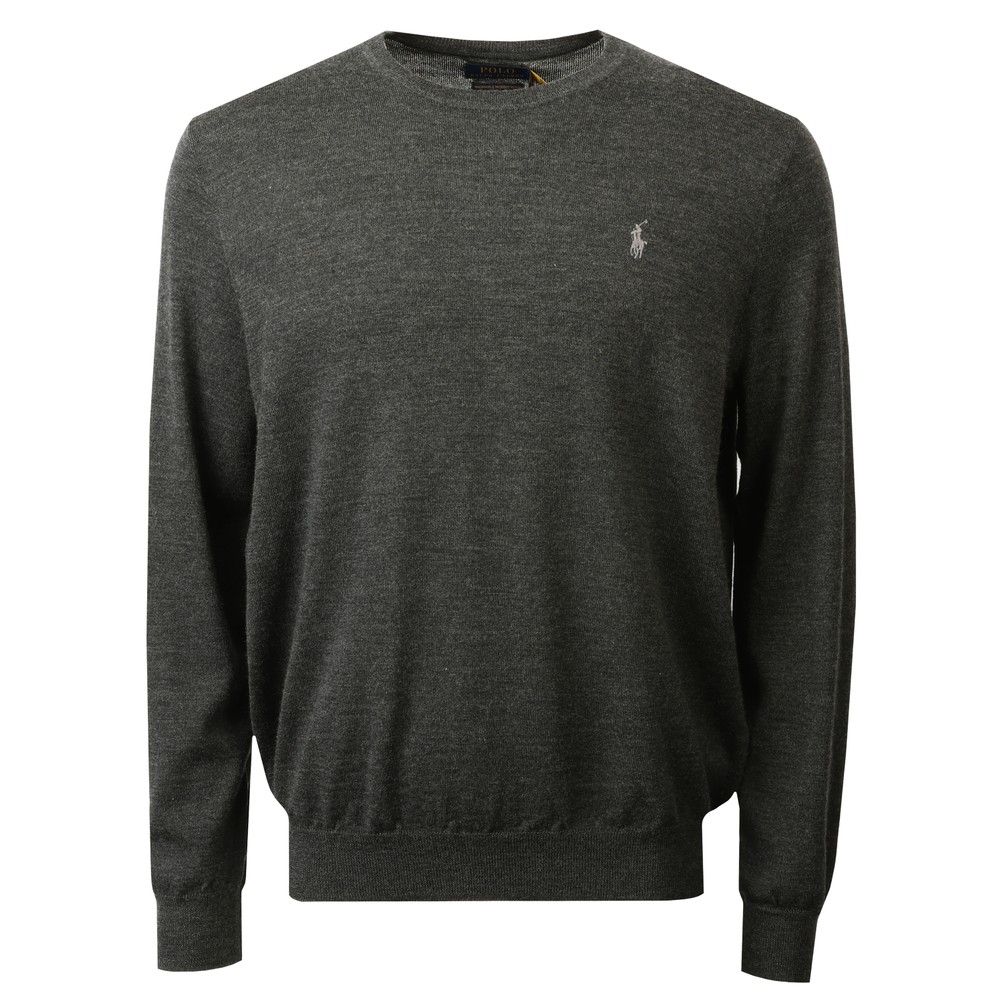 Washable Wool Crewneck Sweater