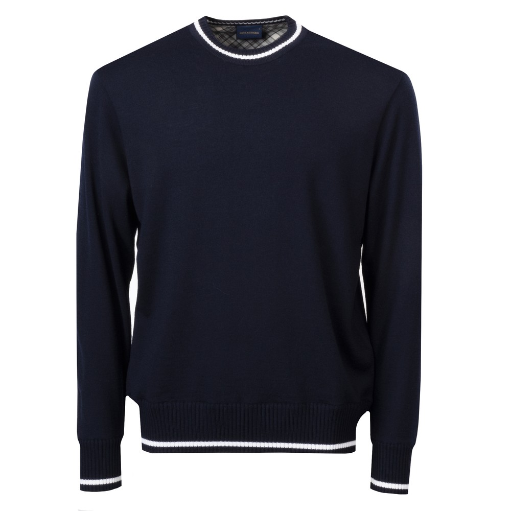 Knitted Wool Roundneck Sweater