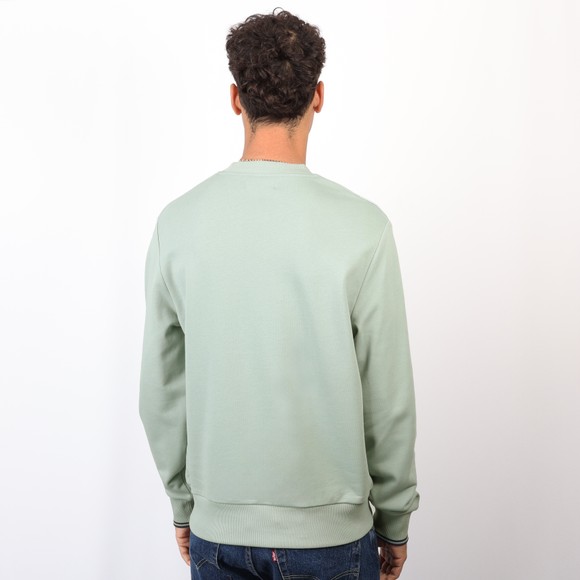 Fred Perry Mens Blue Crew Neck Sweatshirt #4