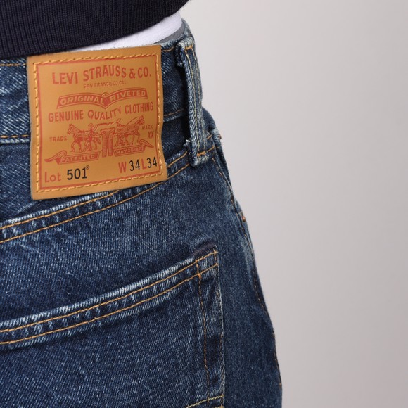 Levi's ® Mens Blue 501 Jean #4