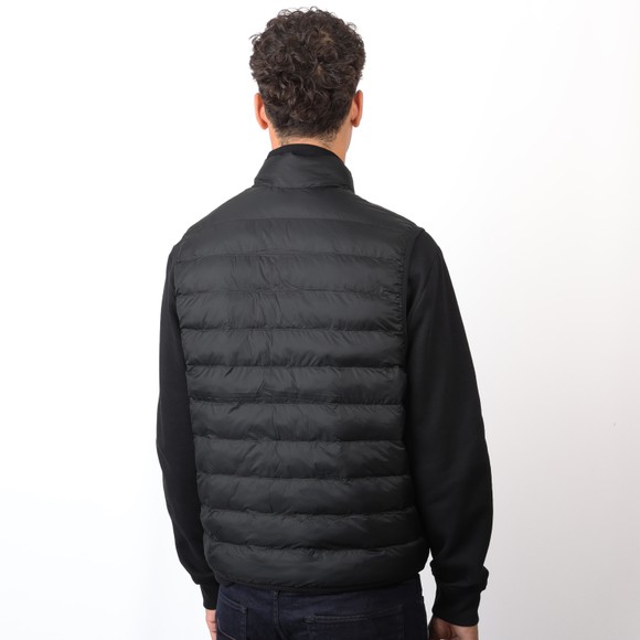 Lacoste Mens Black Water-Repellant Puffed Gilet #4