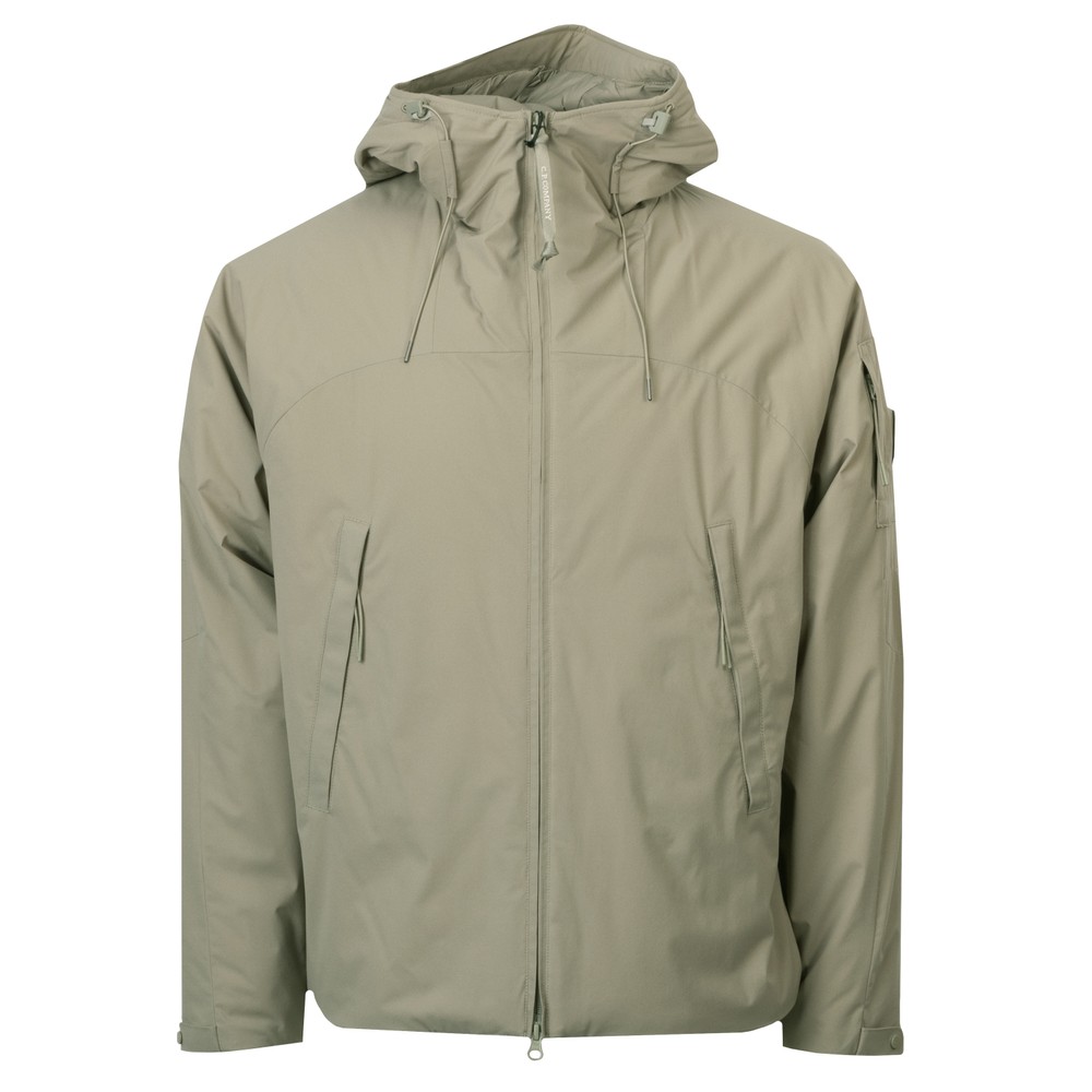 Pro Tek Prima Loft Silver Hooded Jacket
