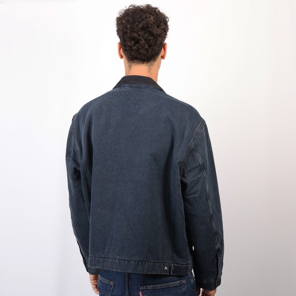 Levi's ® Mens Blue Castro Full Zip Lined Trucker #3
