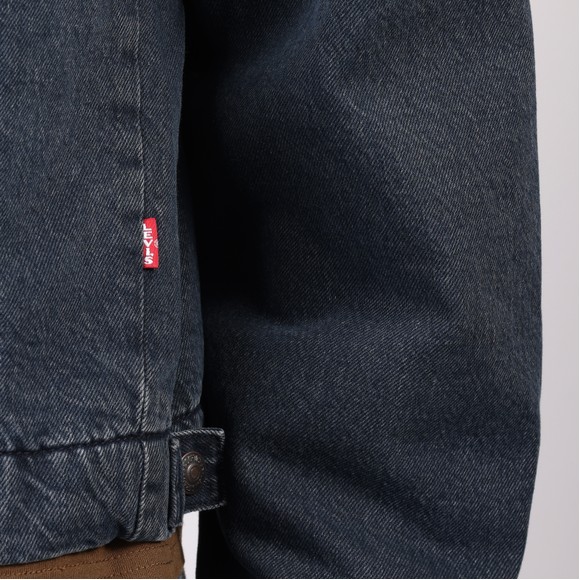 Levi's ® Mens Blue Castro Full Zip Lined Trucker #4
