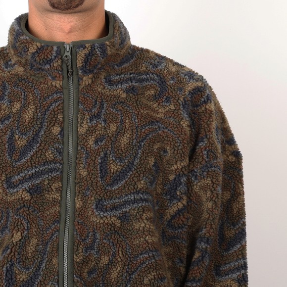 Levi's ® Mens Black Nolan Sherpa Full Zip Sweatshirt #3