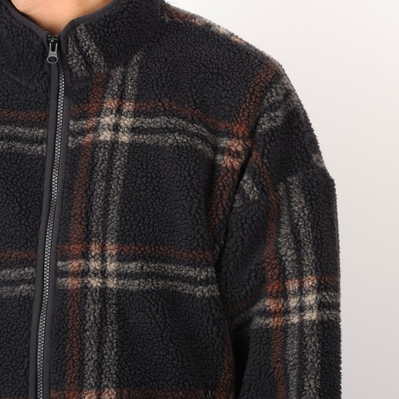 Levi's ® Mens Brown Nolan Sherpa Full Zip Sweatshirt #3