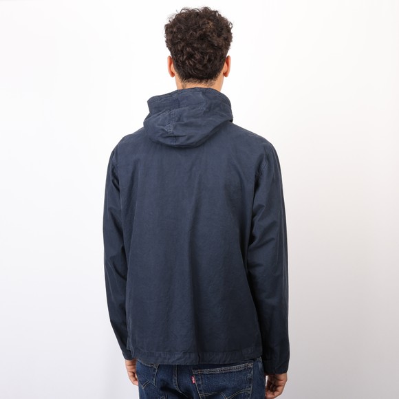 C.P. Company Mens Blue Micro Reps Hooded Jacket #4