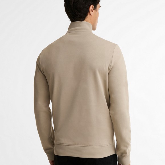 Barbour International Mens Grey Ilford Interlock Funnel Neck Half Zip #4
