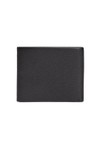Tommy Hilfiger Mens Black Corporate Leather CC Bifold Wallet