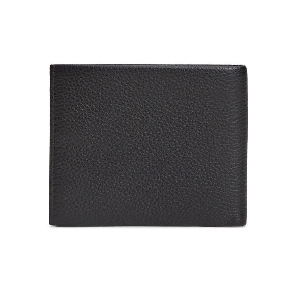 Tommy Hilfiger Mens Black Corporate Leather CC Bifold Wallet main image