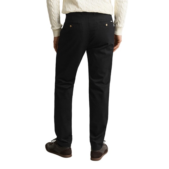 Gant Mens Black Classic Slim Fit Chinos main image