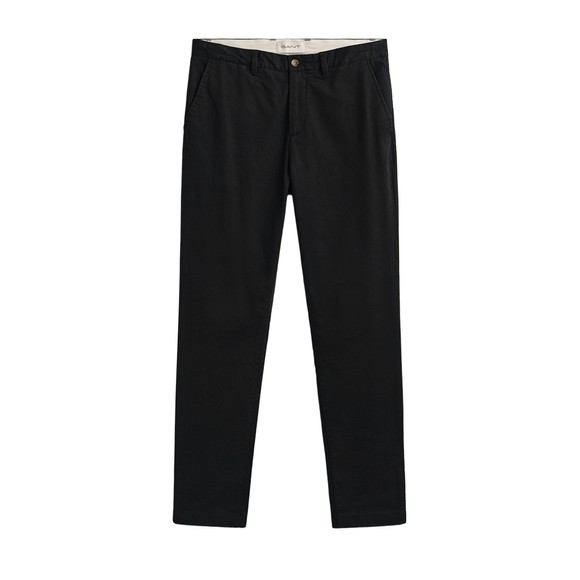 Gant Mens Black Classic Slim Fit Chinos main image
