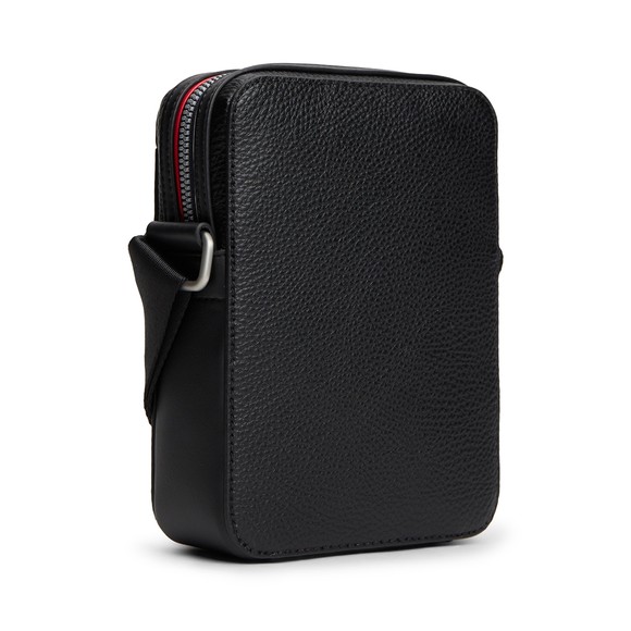 Tommy Hilfiger Mens Black Central Mini Reporter Bag main image