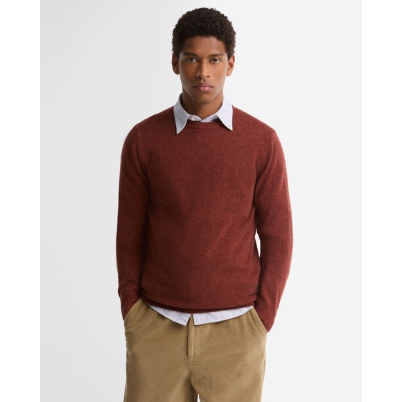 Barbour Lifestyle Mens Gold Patch Crew Jumper #2