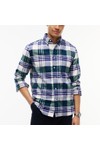 Tommy Hilfiger Mens Green Hero Flannel Tartan Check Shirt